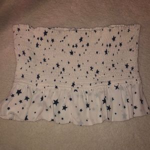 super trendy star crop top
